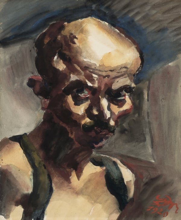 Ludwig Meidner - Self Portrait, 1920