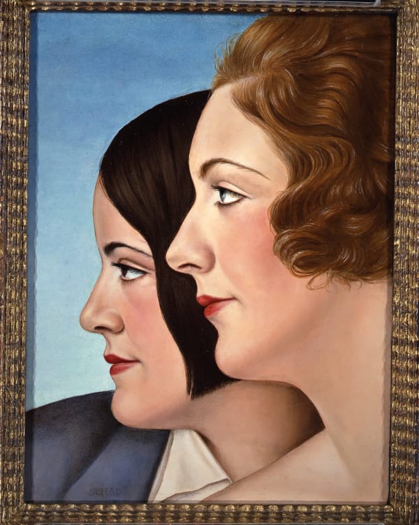 Christian Schad - Girlfriends, 1930