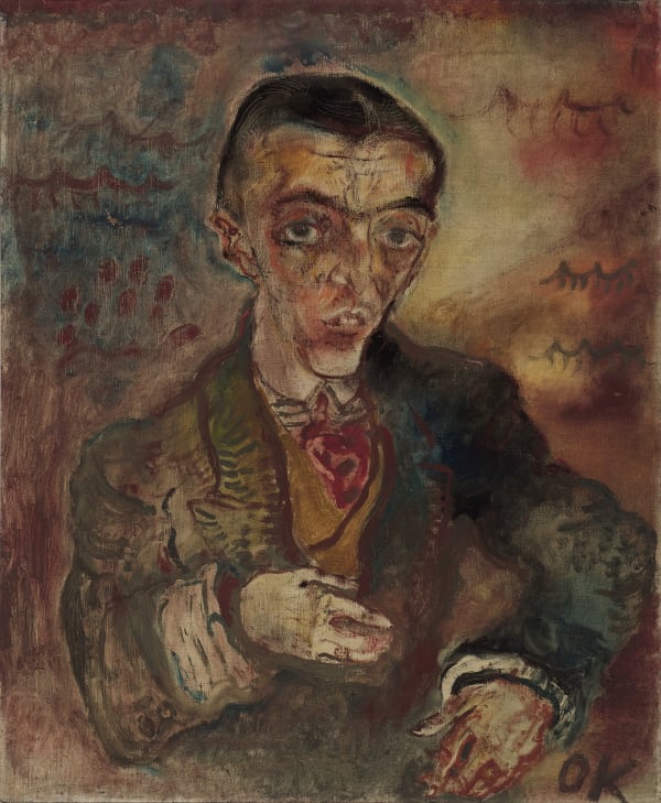 Oskar Kokoschka - Count Verona, 1910