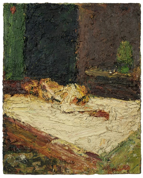 Frank Auerbach - EOW, Nude on Bed, 1959