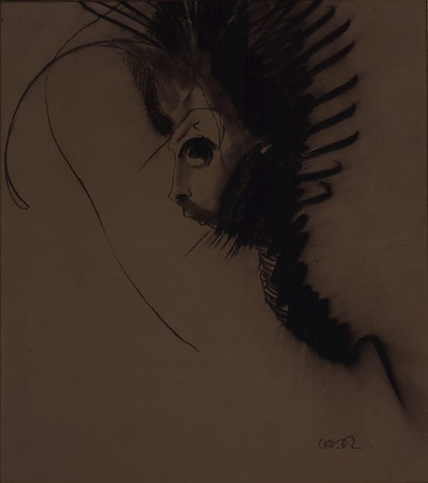 Odilon Redon - Le Cerf volant, 1890