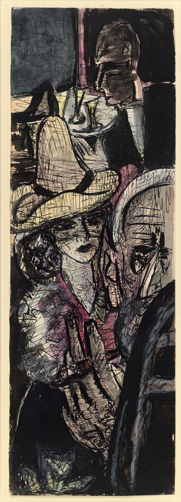 Max Beckmann - Aperitif, 1947