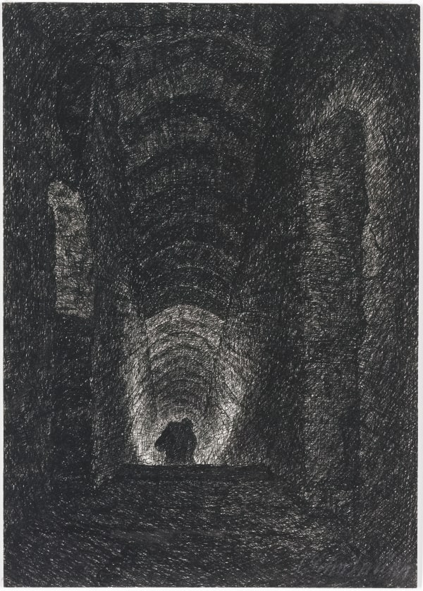 Fritz Schwimbeck - Golem, circa 1916