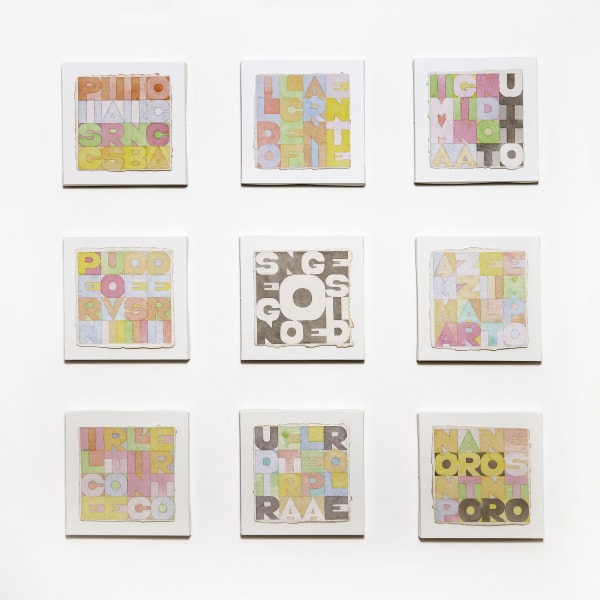 Works on Paper Alighiero Boetti