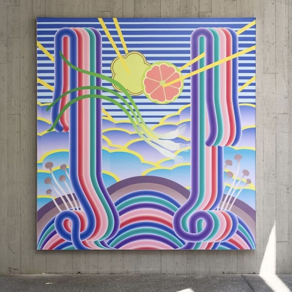 Charlene Liu, “Scallion” mural debuts at the Henry Art Gallery