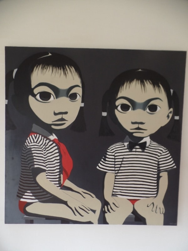 Li Zhihong, The Cycle Year of the Birth Year - Two Cats, 2008