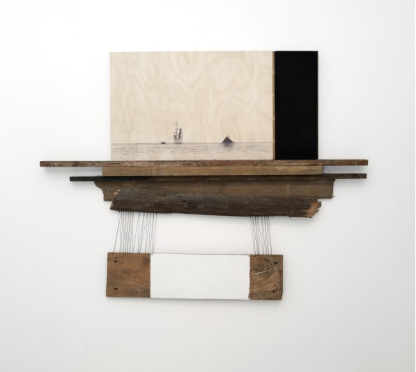 When The Music Stopped Playing 2014 Mix Media Installation 130X90X8