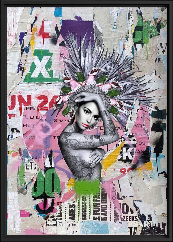 REINA DEL LA SELVA (COLLAGE)