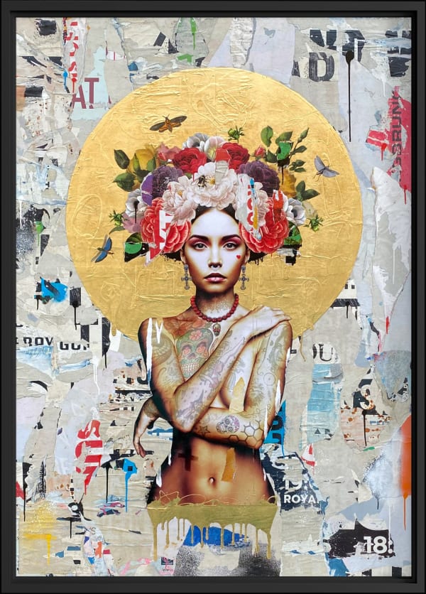 REINA MEXICANA (COLLAGE)