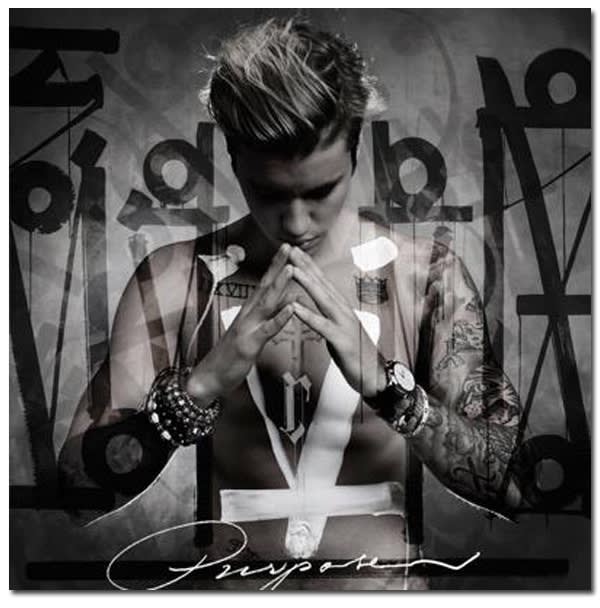 Justin Bieber's Purpose Album Cover