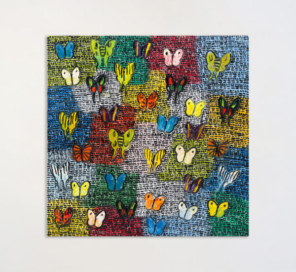 Hunt Slonem - Hutch Forth (JEM0908), 2024