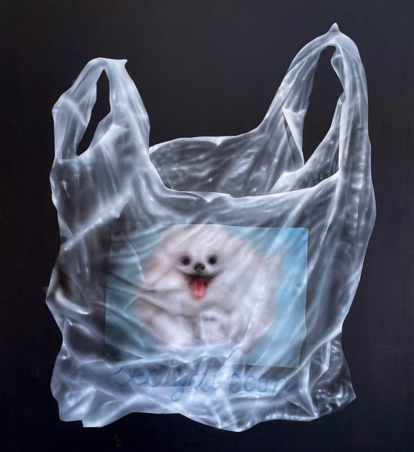 Helena Minginowicz, (NOT TO) SEE YOU SOON, Acrylique sur toile, 2024
