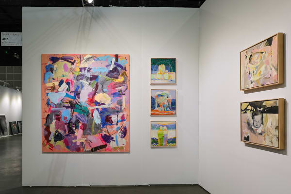 La Art Show Installation For Press 1 Day 26