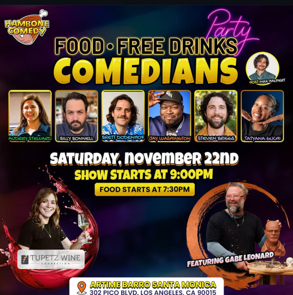 Hambone Comedy, Pop-up show