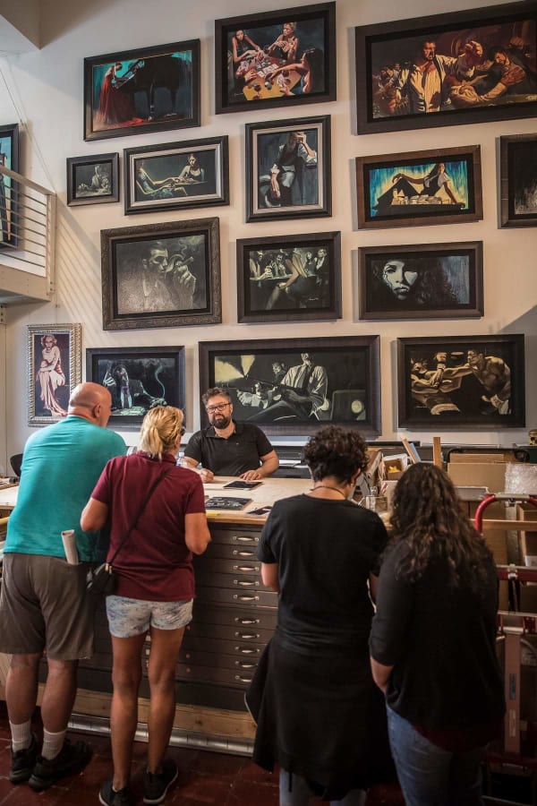 Brewery Artwalk, open studio