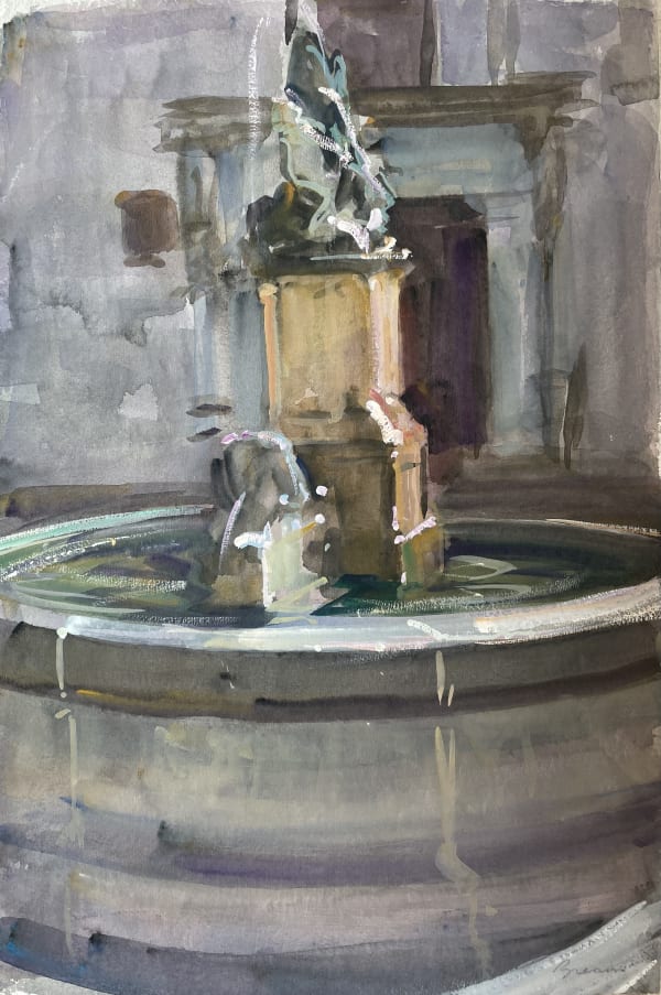 Antony Bream, Fountain, Segovia, Spain