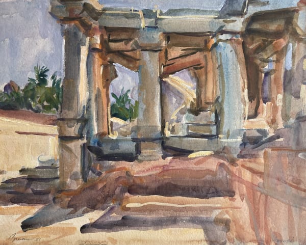 Antony Bream, Temple, Hampi, India, 2007