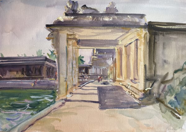 Antony Bream, Temple, Kanchipurum, India, 1992