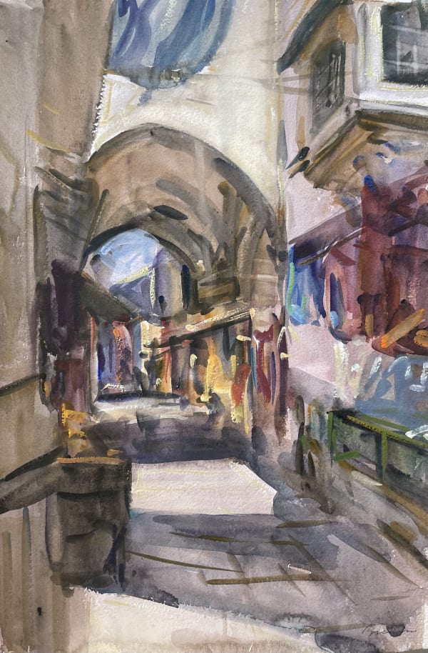 Antony Bream, Market, Chain Street, Jerusalem