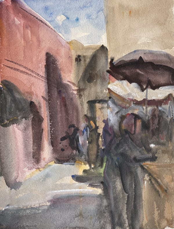 Antony Bream, In the medina, Marrakesh