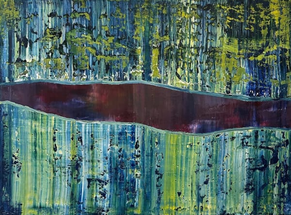 Tiwa Akinjide Narrow Passage Oil on canvas 60x80cm £3000