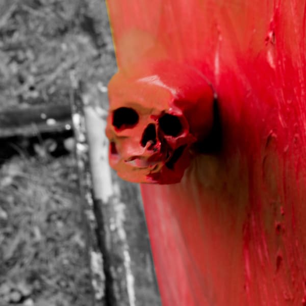 Title: Tribute to Holbein in other Dimensions Artist: Jonty Hurwitz Date: 2016 Materials: Oil on aluminium and resin Dimensions: 200 x 115 x 25cm Edition Size: 1 Download in High-Res