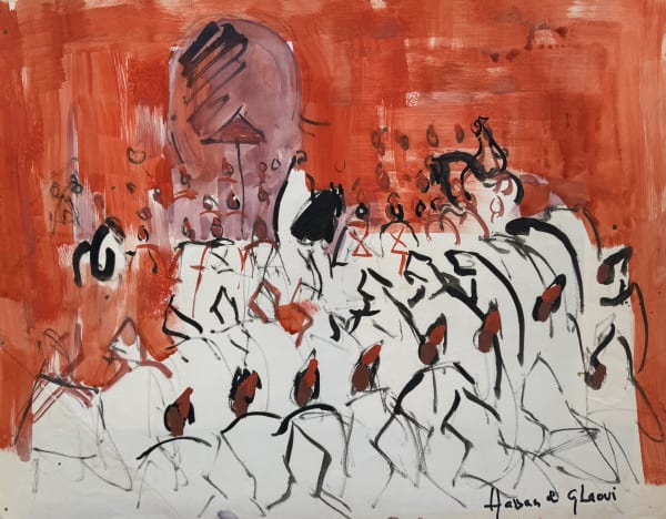 Hassan El Glaoui, La sortie du Roi , 1980