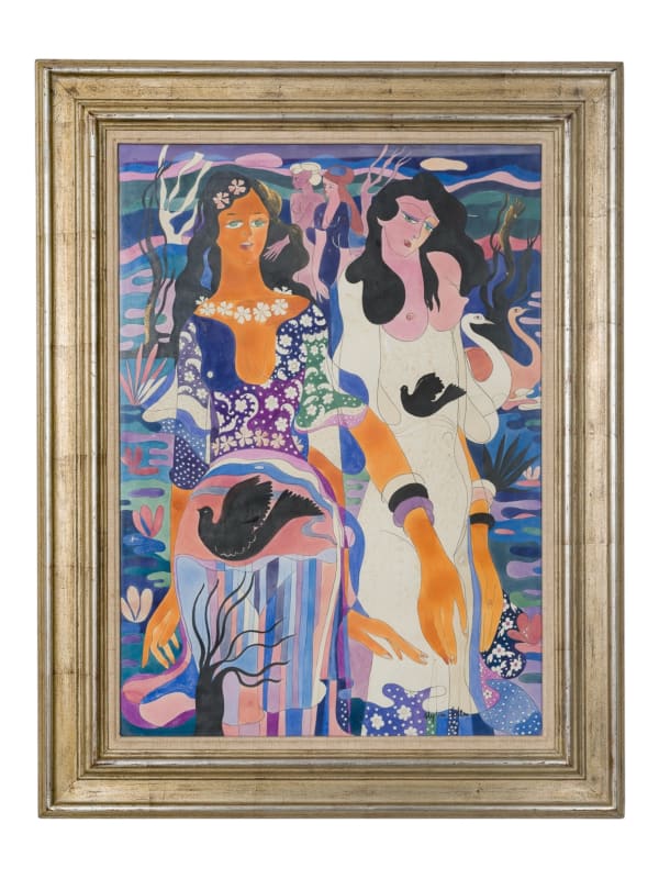 Aly Ben Salem , Deux femmes, 1950