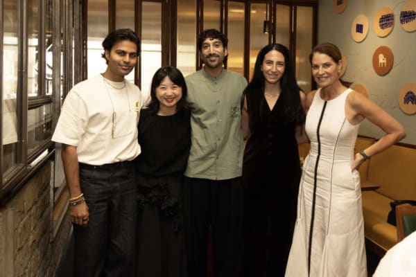 (From left) Akshat Rajan, Rachel Du, Rajiv Menon, Nina Regenstreif, and Tracy O’Brien. | Photo Credit: Courtesy of Saurabh Das