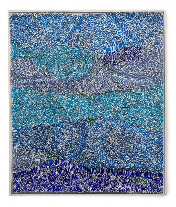 Bianca Severijns, paper art, paper artists, contemporary art, contemporary artist, artwork, Sea Swirls, 2021, Commission Works