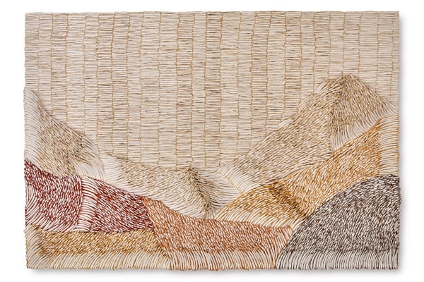 Bianca Severijns, paper art, paper artists, contemporary art, contemporary artist, Earth Skins 2, 2024, Wild Growth