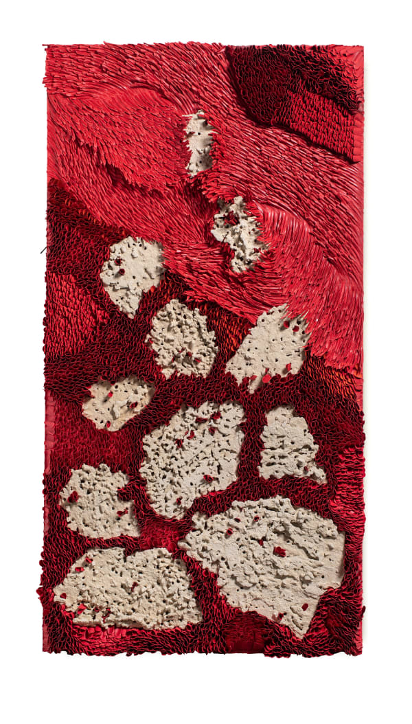 Bianca Severijns, paper art, paper artists, contemporary art, contemporary artist, artwork, Land Erosion, 2020, Earth Matters