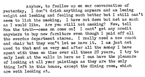 From a letter, 2015 C-print 16 x 30 inches