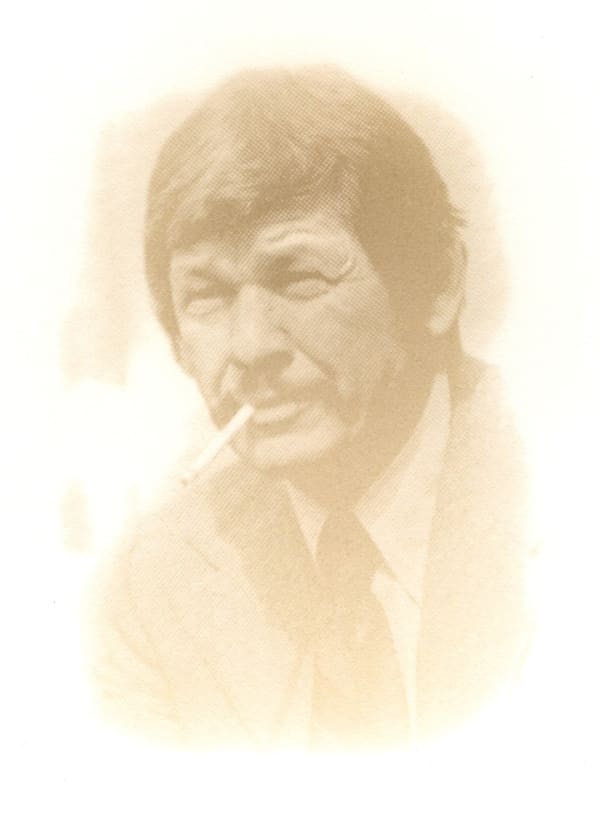 Bronson, 2009 Nicotine on paper 12 x 9 inches