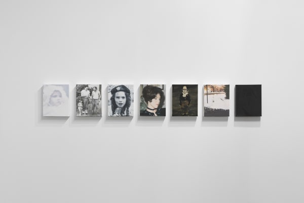 57 YEARS, 2024-2029 Oil on canvas each 10 x 8 inches