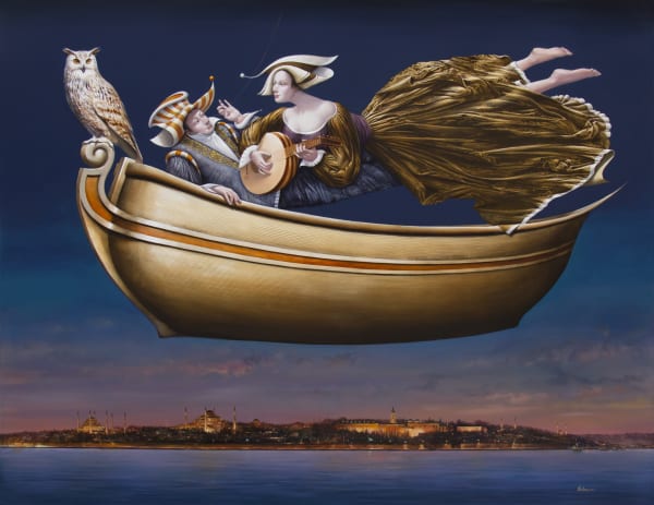Artsrun Apresyan, Night Over the Bosphorus, 2020