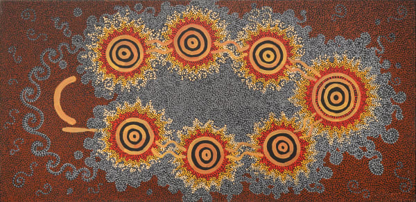 Malcolm Jagamarra, Warlu Dreaming, 1991