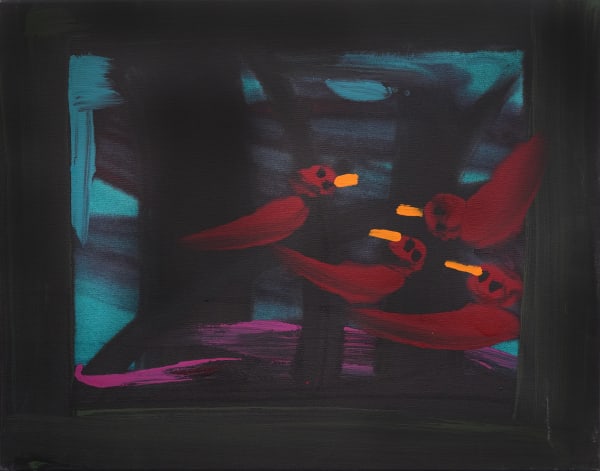 Heather (Anjolu) Umbagai , Red Parrots (Marrirri), 2002