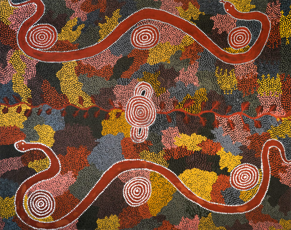 Kaapa Tjampitjinpa, Men's Ceremony, 1988