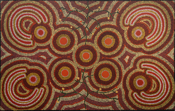 Malcolm Jagamarra, Men's Ceremony, 1990