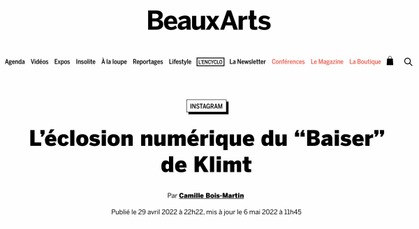 The Kiss by Ellen Sheidlin (fragment)