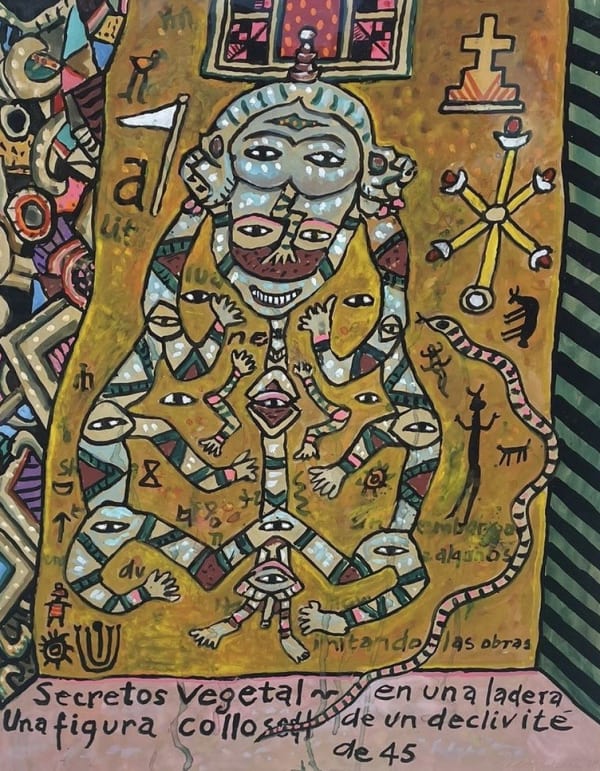 Alan Davie , Seretos Vegetal, 1988