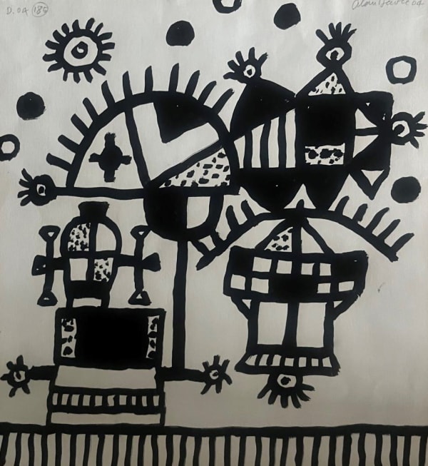 Alan Davie , Untitled , 2004