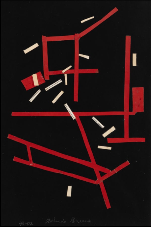 Balcomb and Gertrude Greene, Rosenberg & CO. Gallery, New York, NY.