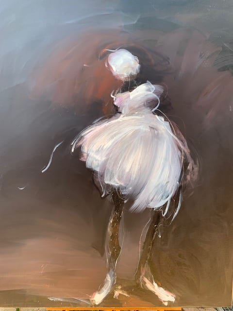 Marion Robert, la robe blanche