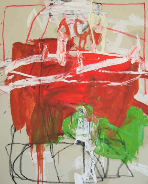 Michèle Destarac, En marlou c'est fou 2 Huile sur toile