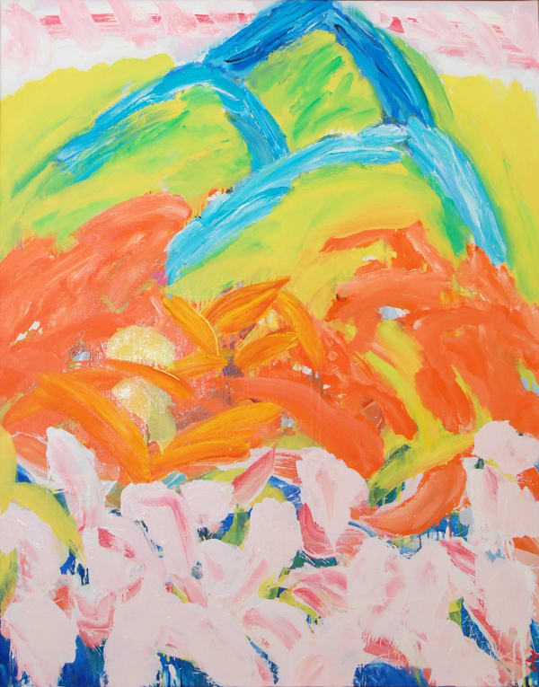 Yasse TABUCHI, Colline en pleine floraison