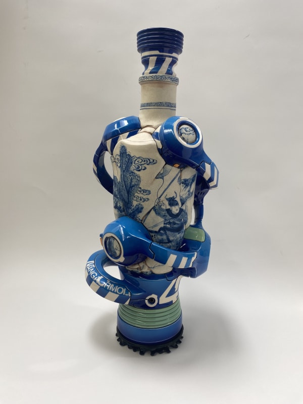 Ceramic and mixed media