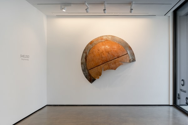 Ballistic grade Kevlar®, steel, rust, resin, fiberglass