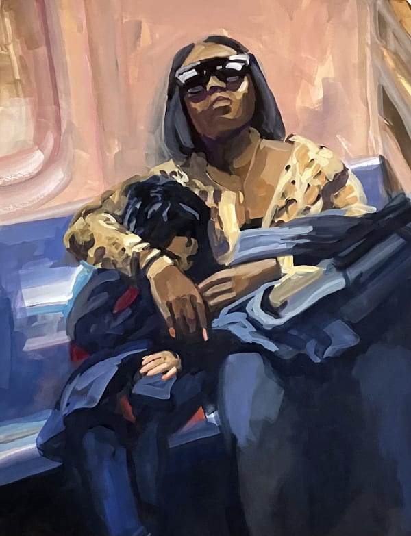 Acrylic on wood panel